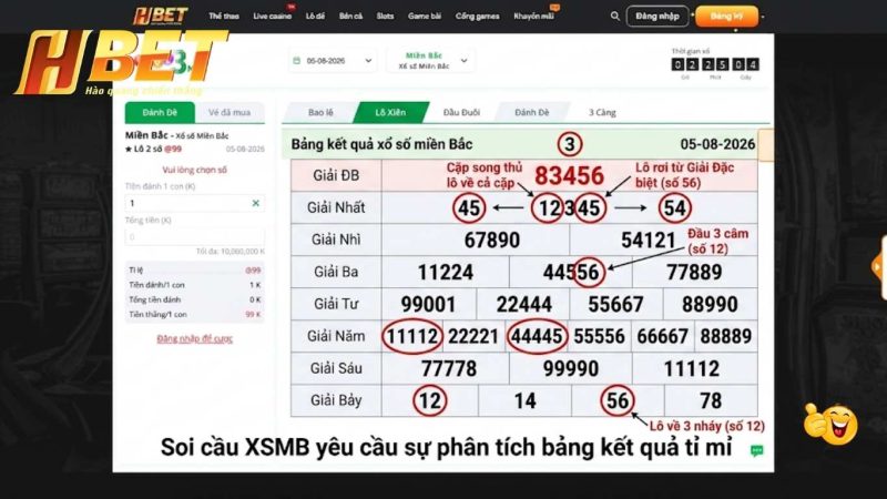 Soi cầu XSMB yêu cầu sự phân tích bảng kết quả tỉ mỉ