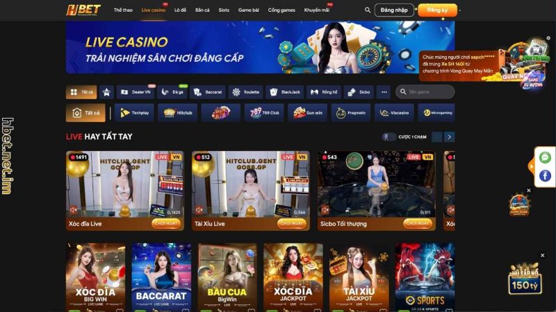 Đánh Giá Trải Nghiệm HBET Casino